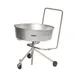 Hobart RBG-2 Rotary Bin – Aluminum Tub, Stainless Steel Frame, Casters, Food Packaging Machine Part 2 image