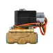 Hobart VALVE-SOL110 Solenoid Valve 110V, Garbage Disposal Part, Brass - 2" Thread / Water Control 5 image