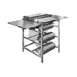 Hobart W32C-5 Wrap Station, 22.5"W x 26"D, 3-Roll Film Capacity, 8-18" Wide, Teflon Coated Hotplate, 120V 10 image