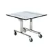 Forbes Industries 4961-WDS Table, 35-1/2"L x 39"W Tilt-Up Top Laminate, Wheels with Brakes, Steel Frame 1 image