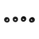 GET ST11612102 Strata Replacement Feet for Base & Deck, 3/4" x 3/4", Black - 4/Set 1 image