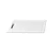 Perlick BBC-CB Plastic Cutting Board – 17" x 13" x ½" White Board With Handle Hole And Drip Groove 1 image