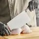Town 47321/DZ Chinese Cleaver Slicer Large #1, Stainless Steel Blade and Handle, Cutlery - Dozen 2 image