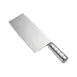 Town 47322/DZ Chinese Cleaver/Slicer, Medium #2, Stainless Steel Blade And Handle - Dozen 1 image