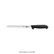 Victorinox 5.2533.21B Bread/Sandwich Knife, 8" Slant Tip Serrated Blade, Black Wood Fibrox Handle 1 image