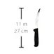 Victorinox 5.6663.15 Boning Knife – 6" Curved Flexible Blade, Black Fibrox Handle, Carbon Steel, NSF 3 image