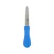 Victorinox 7.6399.8 Clam & Oyster Knife, 3-1/2" Wide Blade, Blue Plastic Handle 1 image