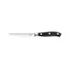 Victorinox 7.7203.12WG - Forged Steak Knife, 4½" Serrated Blade, Steel, Black Plastic Handle 1 image
