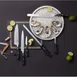 Victorinox 7.7243.3 Grand Maitre 3‑Piece Knife Set, 3½" Paring, 8" Slicing, 8" Chef’s, Black, Roll Bag 6 image
