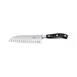 Victorinox 7.7323.17G Grand Maitre Forged Santoku Knife, 7" Granton Blade, Black Poly Handle 1 image