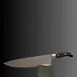 Victorinox 7.7403.20G Forged Chef Knife, 8" Straight Blade, Black Plastic Handle, 7"-9" Blade Length 3 image