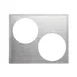Vollrath 8250716 Miramar Template, 2 Cutouts, 49425 Brazier & 49418 12" Stir Fry, 21-1/8" x 25-5/8" 1 image