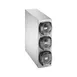 Vollrath K58823 LidSaver3 Lid Dispenser Cabinet, Stainless Steel, 7‑1/8" W x 23‑3/8" D x 24" H 1 image