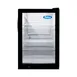 Atosa USA CTD-3 17" Countertop Merchandiser Refrigerator in Black, One Glass Door with Lock, 1/10 hp, 2.4 cu. ft. 1 image