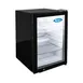 Atosa USA CTD-3 17" Countertop Merchandiser Refrigerator in Black, One Glass Door with Lock, 1/10 hp, 2.4 cu. ft. 2 image