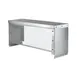 Klinger's Trading KSS5 78" Stainless Steel (5) Pan Units with Lexan® Horizontal Panel Serving Guard - Open box 3 image