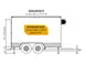 Everidge EMU612CF Mobile Cooler/Freezer Units, Refrigerated Trailer, 6' W x 12' L, 0°F - 50°F, 4" Insulated Walls, Govi Refrigeration System 3 image