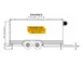 Everidge EMU616CF Mobile Cold Storage Solution Trailer, Cooler/Freezer, 6' W x 16' L, 0°F - 50°F, 4" Insulated Walls, Govi Refrigeration System 3 image