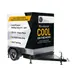Everidge EMU68CF Mobile Cooler/Freezer Units, Refrigerated Trailer, 6' W x 8' L, 0°F - 50°F, 4" Insulated Walls, Govi Refrigeration System 1 image