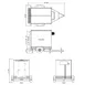 Everidge EMU68CF Mobile Cooler/Freezer Units, Refrigerated Trailer, 6' W x 8' L, 0°F - 50°F, 4" Insulated Walls, Govi Refrigeration System 7 image
