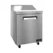 Hoshizaki VSR27A-8 27" 1-Door Sandwich and Salad Prep Table, 8 Pans, Stainless Steel 3 image