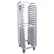 Winholt ALUN-1820-HD Aluminum 20-Pan Universal Pan Rack w/ 5" Polyurethane Casters 1 image