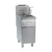 Globe GFF35G Full Pot Floor Model Gas Fryer, Natural Gas, 35 lbs. Oil Capacity, with (2) Nickel Chrome Baskets 1 image