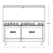 Sierra SR-10-60 Gas 60" Restaurant Range 3 image