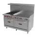 Sierra SR-4B-36G-60 Gas 60" Restaurant Range - Open Box 1 image