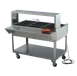 Vollrath 38054 Single Deck Cafeteria Guard with Acrylic Panel for Vollrath 4 Well / Pan Hot or Cold Food Tables 1 image