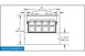 Continental Refrigerator SW36N8 36" Two Section Sandwich / Salad Prep Table w/ 2 Doors, 8 Pans 6 image