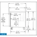 Continental Refrigerator SW60N 60" 2-Section Worktop Refrigerator w/ 2 Doors, 17 cu. ft. 3 image