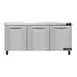 Continental Refrigerator SW72N 72" 3-Section WorkTop Refrigerator w/ 3 Doors, 20.6 cu. ft. 1 image