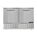 Continental Refrigerator UC48N 48" 2-Door Undercounter Refrigerator, Stainless Steel Ex, Front Breathing, 10.5 cu. ft. 1 image
