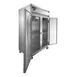 Continental Refrigerator 2FN 52" 2-Solid Door Reach-In Freezer, Top Mounted, 48 cu. ft., Stainless Steel Front 3 image