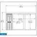 Continental Refrigerator BB59N Refrigerated Back Bar Cooler w/ 2 Solid Doors, 22 Cu Ft, 59" W 2 image