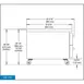 Continental Refrigerator D108GN 108" 6 Drawers Refrigerated Chef Base w/ Marine Edge, Griddle Stand 3 image