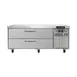 Continental Refrigerator D60GN 60" 2 Drawers Refrigerated Chef Base w/ Marine Edge 1 image