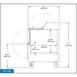 Continental Refrigerator MC4NS 49" Single Sided Milk Cooler, Forced Air, 12 Crates Capacity 3 image