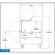 Continental Refrigerator MC5NS 58" Single Sided Milk Cooler, Forced Air, 16 Crates Capacity 3 image