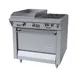 Garland US Range M42R 34" Gas Heavy Duty Range w/ (2) Open Burners, 17" Griddle Left, (1) Standard Oven, 143.000 BTU 1 image