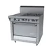 Garland US Range M43-1R 34" Gas Heavy Duty Range w/ (4) Open Burners, (1) Even Heat Hot Top, (1) Standard Oven, 158.000 BTU 2 image