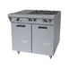 Garland US Range M43-1S 34" Gas Heavy Duty Range w/ (4) Open Burners, (1) Even Heat Hot Top, (1) Cabinet Base, 118.000 BTU 1 image