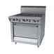 Garland US Range M43R 34" Gas Heavy Duty Range w/ (6) Open Starfire Burners, (1) Standard Oven, 184.000 BTU 2 image