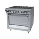Garland US Range M44R 34" Gas Heavy Duty Range w/ (4) Open Starfire Burners, (1) Standard Oven, 180.000 BTU 1 image