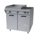 Garland US Range M47-23S 34" Gas Heavy Duty Range w/ (2) Open Burners, 23" Griddle Left, (1) Cabinet Base, 114.000 BTU 1 image