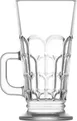 LAV HORECA ARH426 - Archie Glass Mug, 8 ¾ oz Capacity, 5 ¾" H, 3" Rim, Soda Lime Clear Glass - 6/Case 1 image