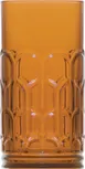 LAV HORECA ARH439 PFTCL7569 Drink Glass, 13 1/8 oz, 5 ¾" H x 2 7⁄8" Ø Amber Glass - 24/Case 1 image