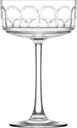 LAV HORECA ARH725 Champagne Glass, 8 oz, Height 6 3/8", Rim Ø 3 7/8", Glass - 6/Case 1 image