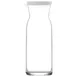 LAV HORECA CHS307 - Chelsea Glass Carafe 23 5/8 oz (8" H), Soda Lime, Silicon Lid - 6/Case 1 image